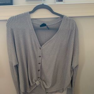 Button Down Sweater